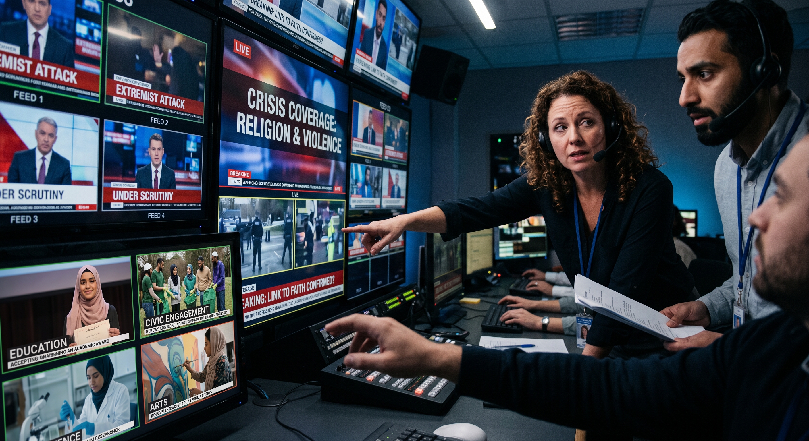 The Media Mirror: How Sensationalism Fuels Anti-Muslim Bias